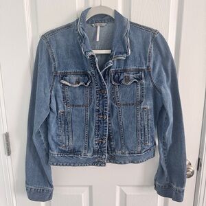 Free People Denim Jean Jacket